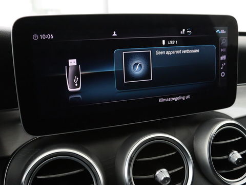 Mercedes-Benz C-Klasse 160 Business Solutions AMG | Stoelverwarming | Trekhaak | Leder/Alcantara | Camera | Navigatie | Park Assist | Full LED | Climate control