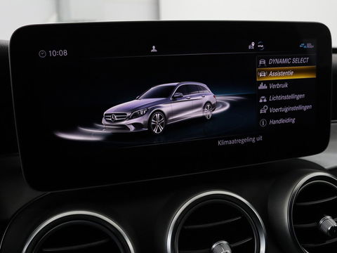 Mercedes-Benz C-Klasse 160 Business Solutions AMG | Stoelverwarming | Trekhaak | Leder/Alcantara | Camera | Navigatie | Park Assist | Full LED | Climate control