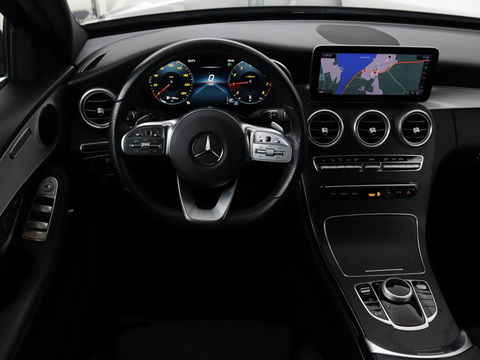 Mercedes-Benz C-Klasse 160 Business Solutions AMG | Stoelverwarming | Trekhaak | Leder/Alcantara | Camera | Navigatie | Park Assist | Full LED | Climate control