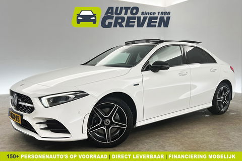 Mercedes-Benz A-Klasse 250 e AMG 235PK Hybride Pano Memory Sfeerverl. LED Virtual Camera Cruise Clima Navi PDC 18"LMV