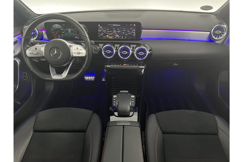 Mercedes-Benz A-Klasse 250 e AMG 235PK Hybride Pano Memory Sfeerverl. LED Virtual Camera Cruise Clima Navi PDC 18"LMV
