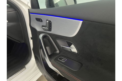 Mercedes-Benz A-Klasse 250 e AMG 235PK Hybride Pano Memory Sfeerverl. LED Virtual Camera Cruise Clima Navi PDC 18"LMV