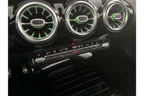 Mercedes-Benz A-Klasse 250 e AMG 235PK Hybride Pano Memory Sfeerverl. LED Virtual Camera Cruise Clima Navi PDC 18"LMV