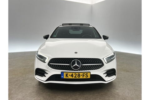 Mercedes-Benz A-Klasse 250 e AMG 235PK Hybride Pano Memory Sfeerverl. LED Virtual Camera Cruise Clima Navi PDC 18"LMV
