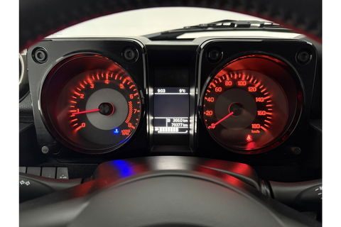 Suzuki Jimny 1.5 Allgrip 4x4 Airco Bullbar Lier Trekhaak Camera Cruise Navi LED Sidebars 4 Persoons 15"LMV