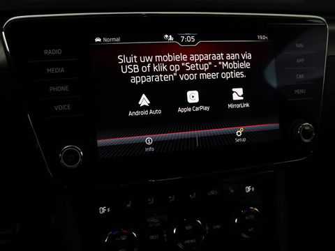 Škoda Superb 1.4 TSI iV Sportline | Leder/Alcantara | Stoel & stuurverwarming | Adaptive cruise | Matrix LED | Camera | Navigatie | Keyless | Carplay | Navigatie | Memory | Virtual Cockpit | PHEV