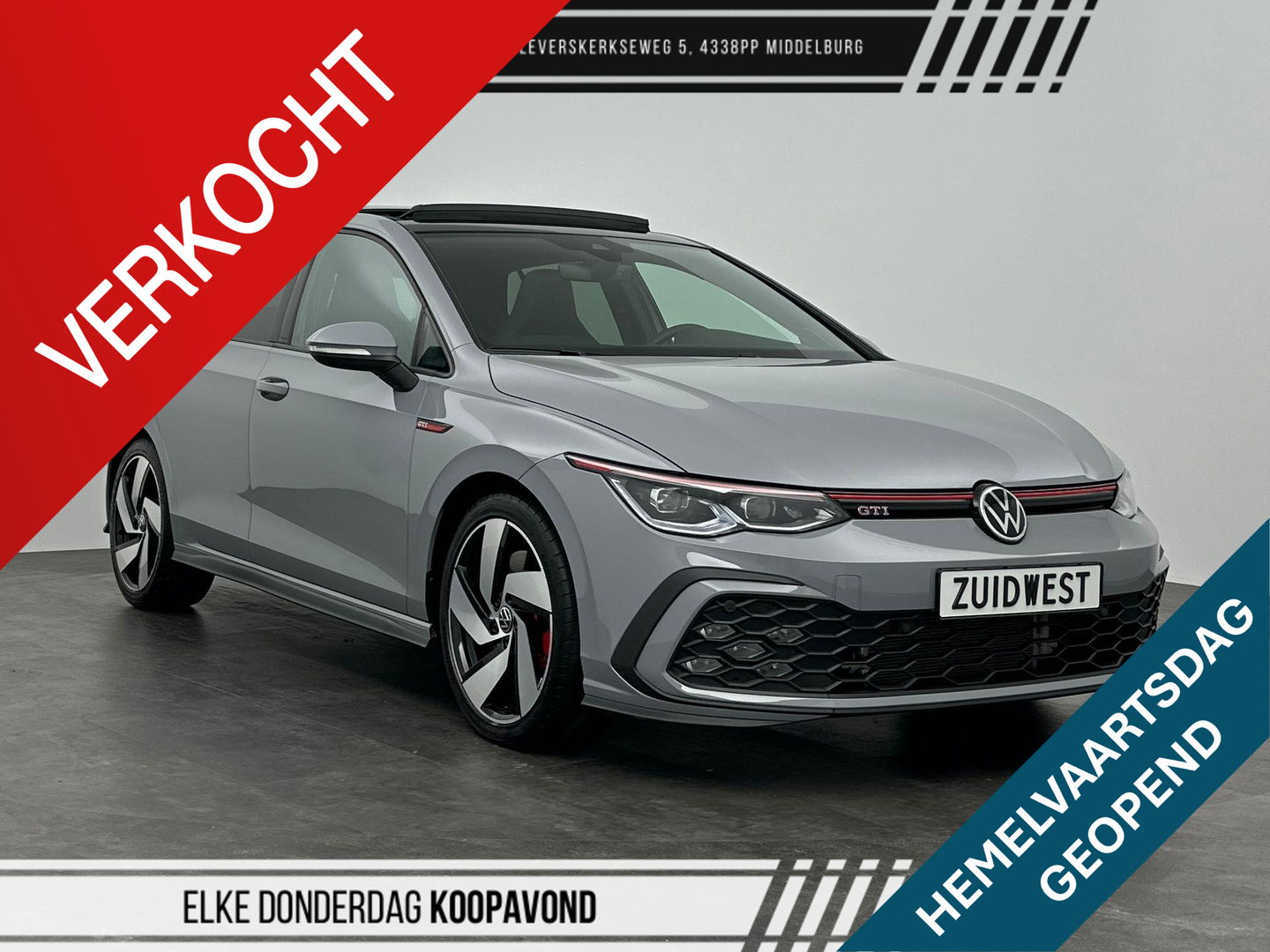 Volkswagen Golf 2.0 TSI GTI Panorama IQ Ligth H&K ACC