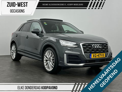 Audi Q2 1.4 TFSI CoD Launch Edition S-line Automaat Leder Panorama dak Stoelverwarming Led PDC