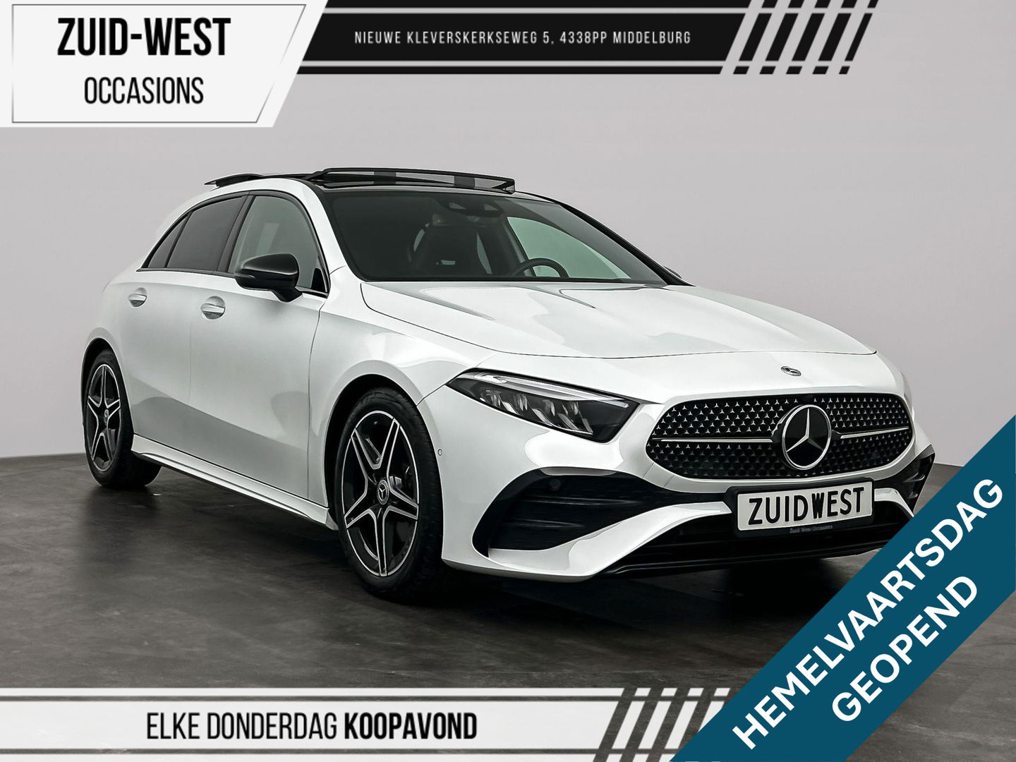 Mercedes-Benz A-Klasse 200 AMG Premium Pano ACC Sfeer Camera