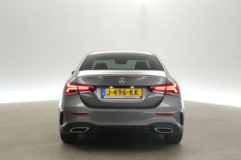 Mercedes-Benz A-Klasse 180 AMG Sfeerverl. LED Clima Camera Cruise Virtual Navi 18"LMV Parkeersensoren