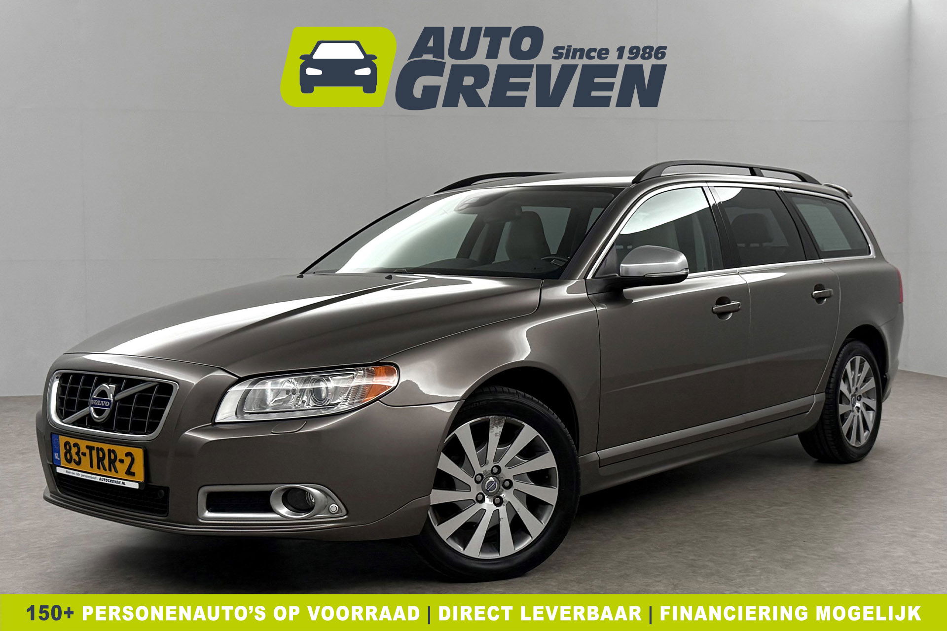 Volvo V70 1.6 T4 Limited Edition | NIEUWE APK tot 05-2026 | 180PK Clima Cruise Trekhaak LED Navi Leder PDC 17"LMV