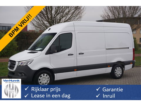 Mercedes-Benz Sprinter 317CDI Pro L2H2 BPM VRIJ!! 10.25" Mbux, Gev. Stoel, 3.5T Trekhaak, LED 2x Schuifdeur!! NR. 357