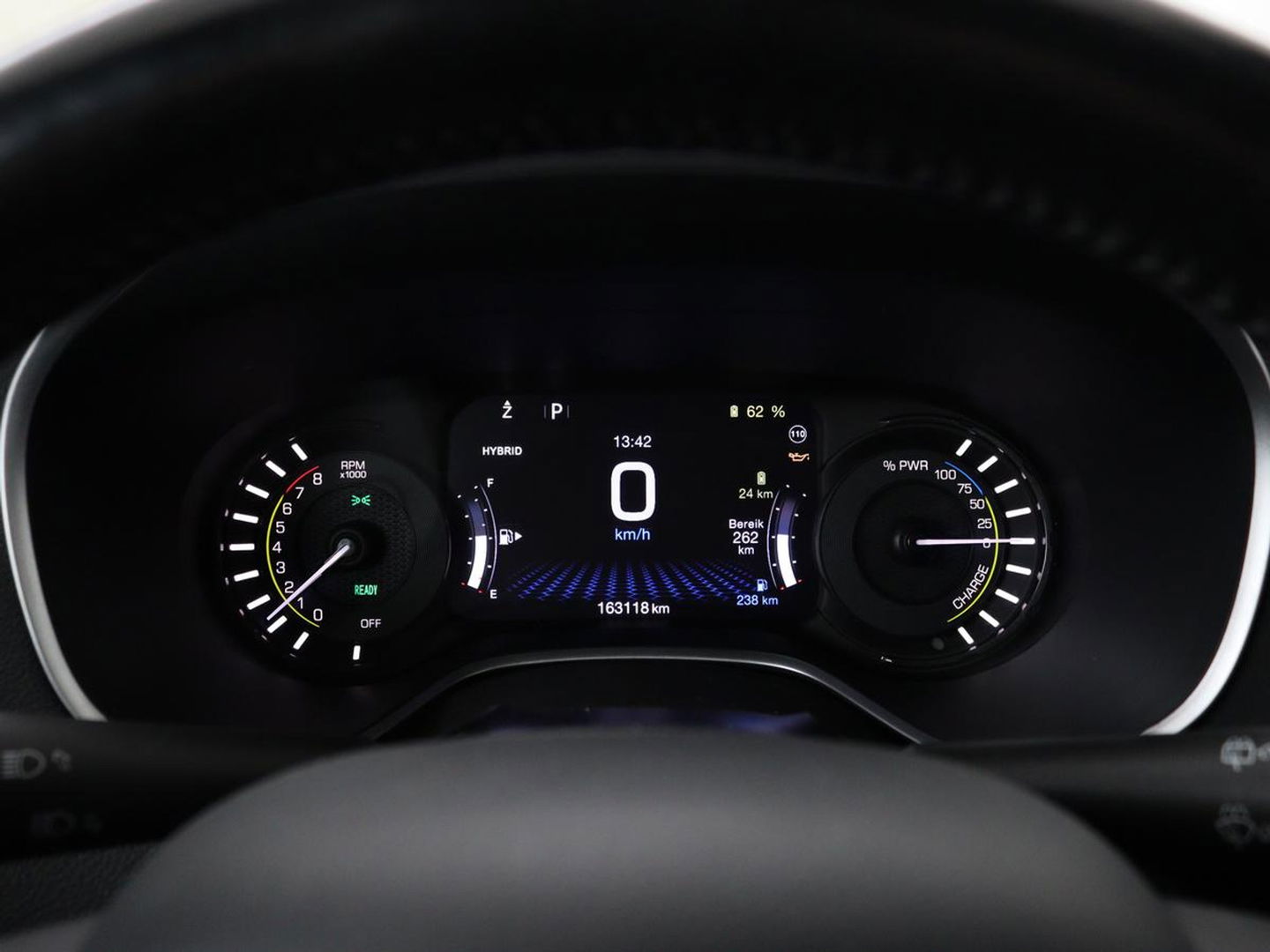 Jeep Compass 4xe 240 Plug-in Hybrid Electric S | Leder | Trekhaak | Alpine Sound | Stoel & stuurverwarming | Navigatie | Xenon | Camera | Carplay | Keyless | Climate control