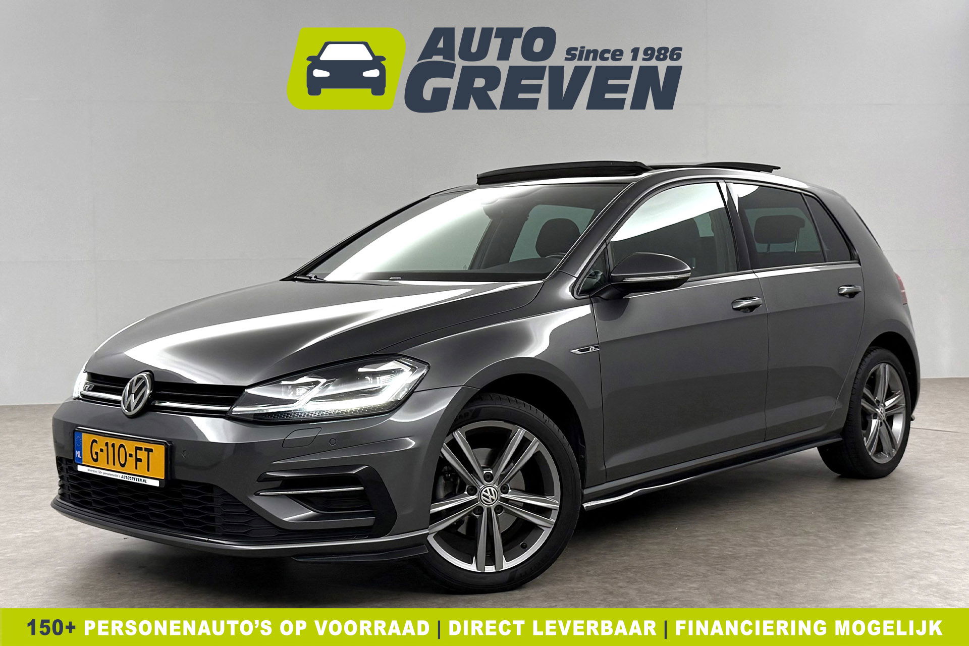 Volkswagen Golf 1.5 TSI 3x R-line 150PK DSG Pano LED Virtual ACC Camera Clima Navi 17"LMV PDC