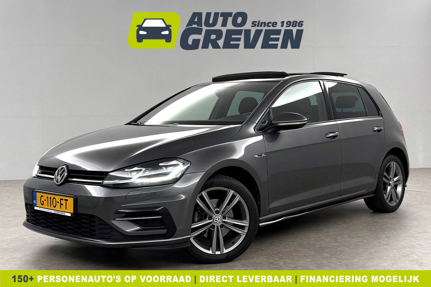 Volkswagen Golf 1.5 TSI 3x R-line 150PK DSG Pano LED Virtual ACC Camera Clima Navi 17"LMV PDC