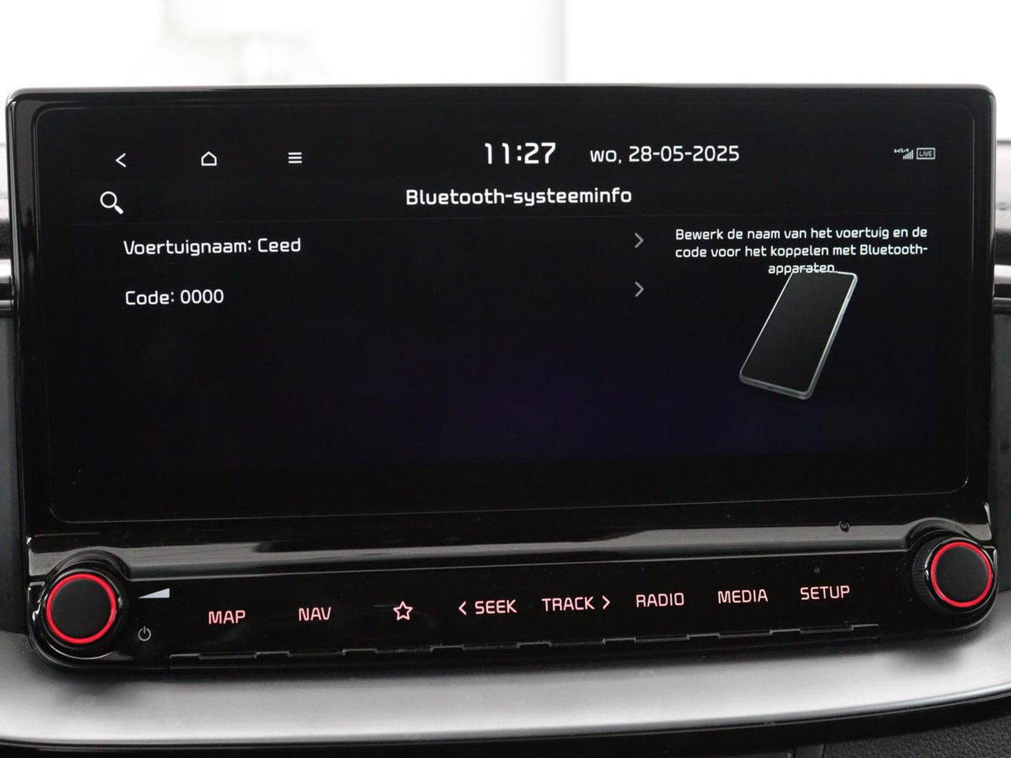 Kia Ceed 1.0 T-GDi DynamicPlusLine | Stoel & stuurverwarming | Trekhaak | Carplay | Camera | Half leder | Navigatie | Keyless