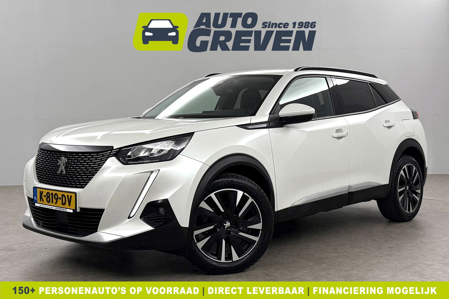 Peugeot 2008 1.2 PureTech 360 Camera LED Virtual Trekhaak Parelmoer Carplay Clima Cruise Navi 18"LMV PDC