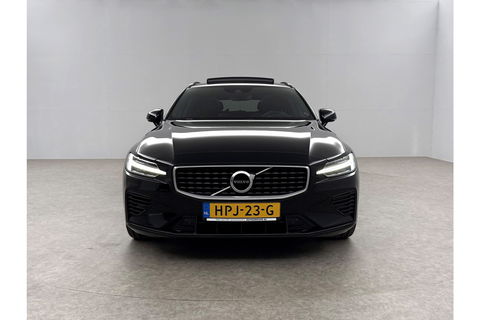 Volvo V60 2.0 T6 Recharge AWD R-Design 350PK Pano Trekhaak Camera Carplay LED Memory Navi Virtual Clima Cruise 20"LMV Leder PDC