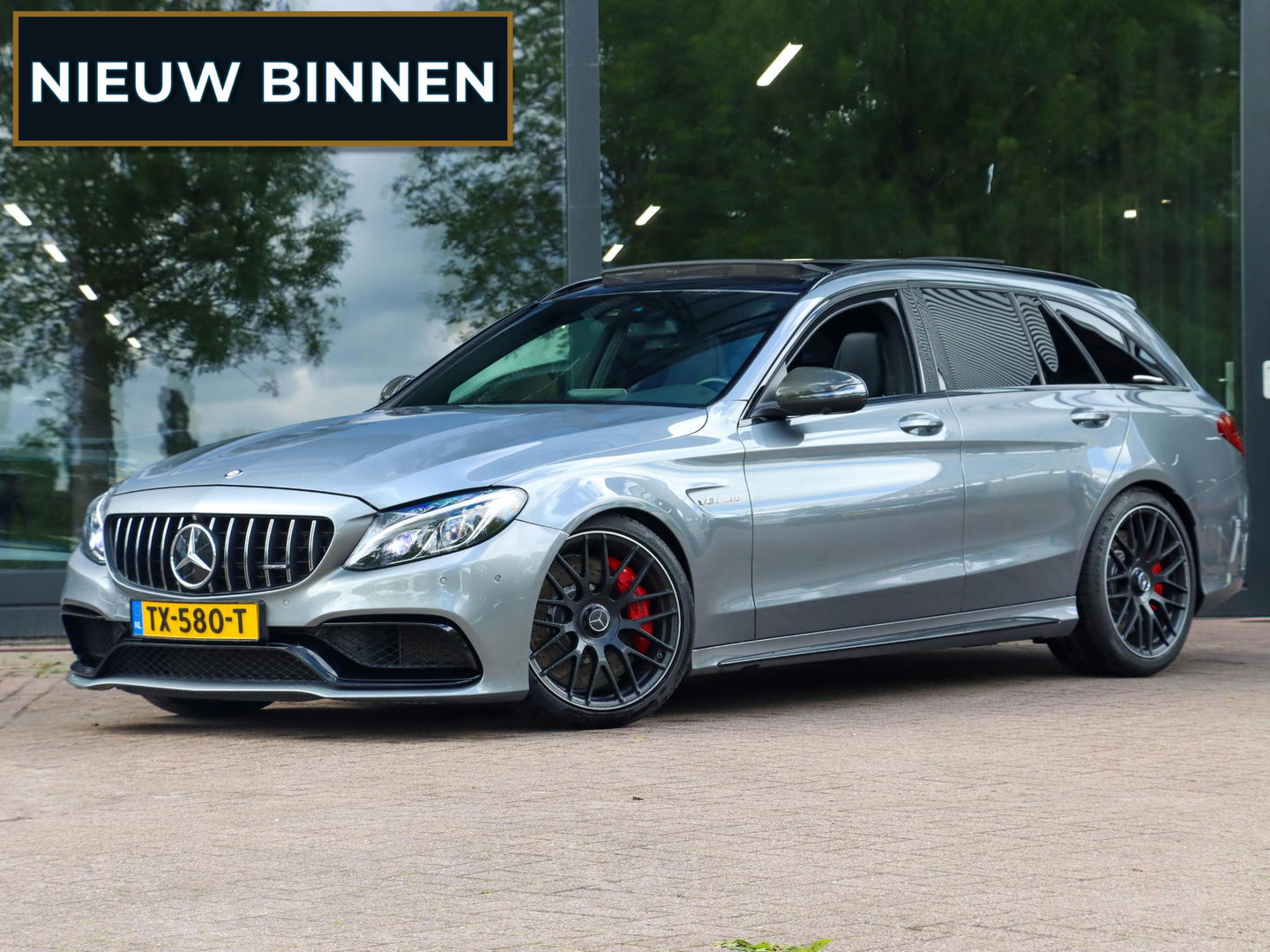Mercedes-Benz C-Klasse Estate AMG 63 S Edition 1 | Schaalstoelen | Burmester | Schuifdak | Dealeronderhouden