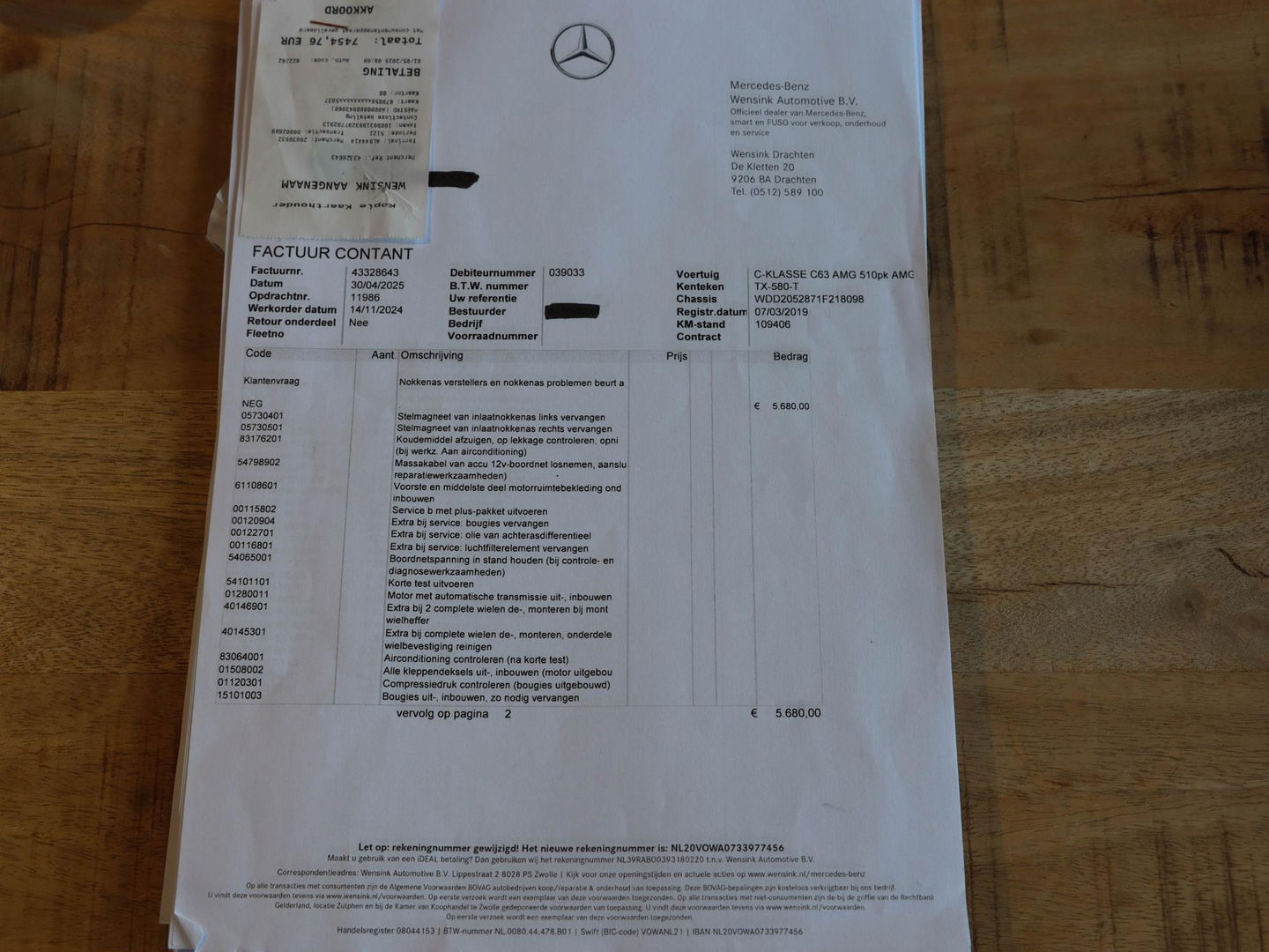Mercedes-Benz C-Klasse Estate AMG 63 S Edition 1 | Schaalstoelen | Burmester | Schuifdak | Dealeronderhouden