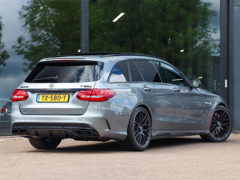 Mercedes-Benz C-Klasse Estate AMG 63 S Edition 1 | Schaalstoelen | Burmester | Schuifdak | Dealeronderhouden