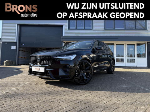 Volvo XC60 2.0 T6 Plug-in hybrid AWD Plus Black Edition luchtvering l 360 rijklaarprijs