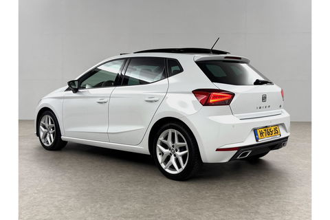 SEAT Ibiza 1.0 TSI FR Pano Beats Camera Carplay Clima Cruise LED Navigatie PDC 17"LMV