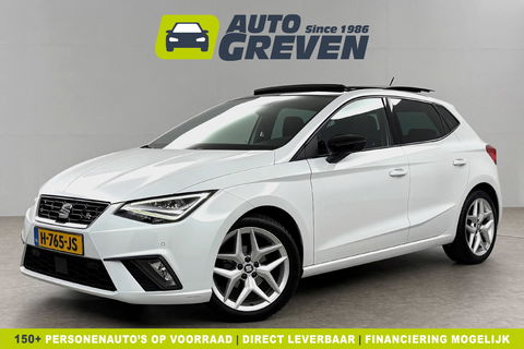 SEAT Ibiza 1.0 TSI FR Pano Beats Camera Carplay Clima Cruise LED Navigatie PDC 17"LMV