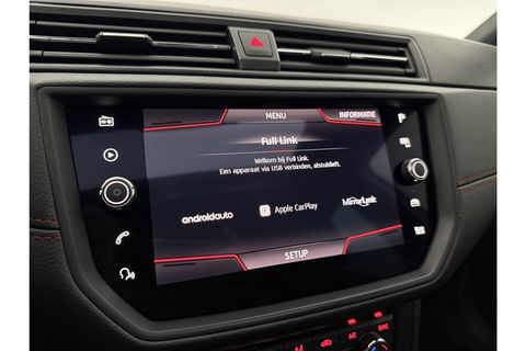 SEAT Ibiza 1.0 TSI FR Pano Beats Camera Carplay Clima Cruise LED Navigatie PDC 17"LMV