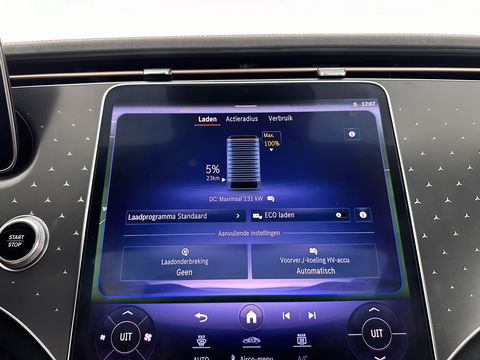 Mercedes-Benz EQE 350+ Launch-Edition AMG-Line 91 kWh [ 3-Fase ] Aut. *PANO | BURMESTER-SURROUND | ADAPTIVE-CRUISE | BLINDSPOT | LEATHER-MICROFIBRE | FULL-LED | AMBIENT-LIGHT | MEMORY-PACK | DIGI-COCKPIT | SPORT-SEATS | CAMERA | KEYLESS | DAB+ | CARPLAY |