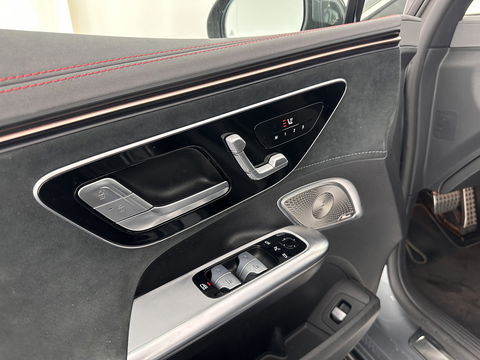 Mercedes-Benz EQE 350+ Launch-Edition AMG-Line 91 kWh [ 3-Fase ] Aut. *PANO | BURMESTER-SURROUND | ADAPTIVE-CRUISE | BLINDSPOT | LEATHER-MICROFIBRE | FULL-LED | AMBIENT-LIGHT | MEMORY-PACK | DIGI-COCKPIT | SPORT-SEATS | CAMERA | KEYLESS | DAB+ | CARPLAY |