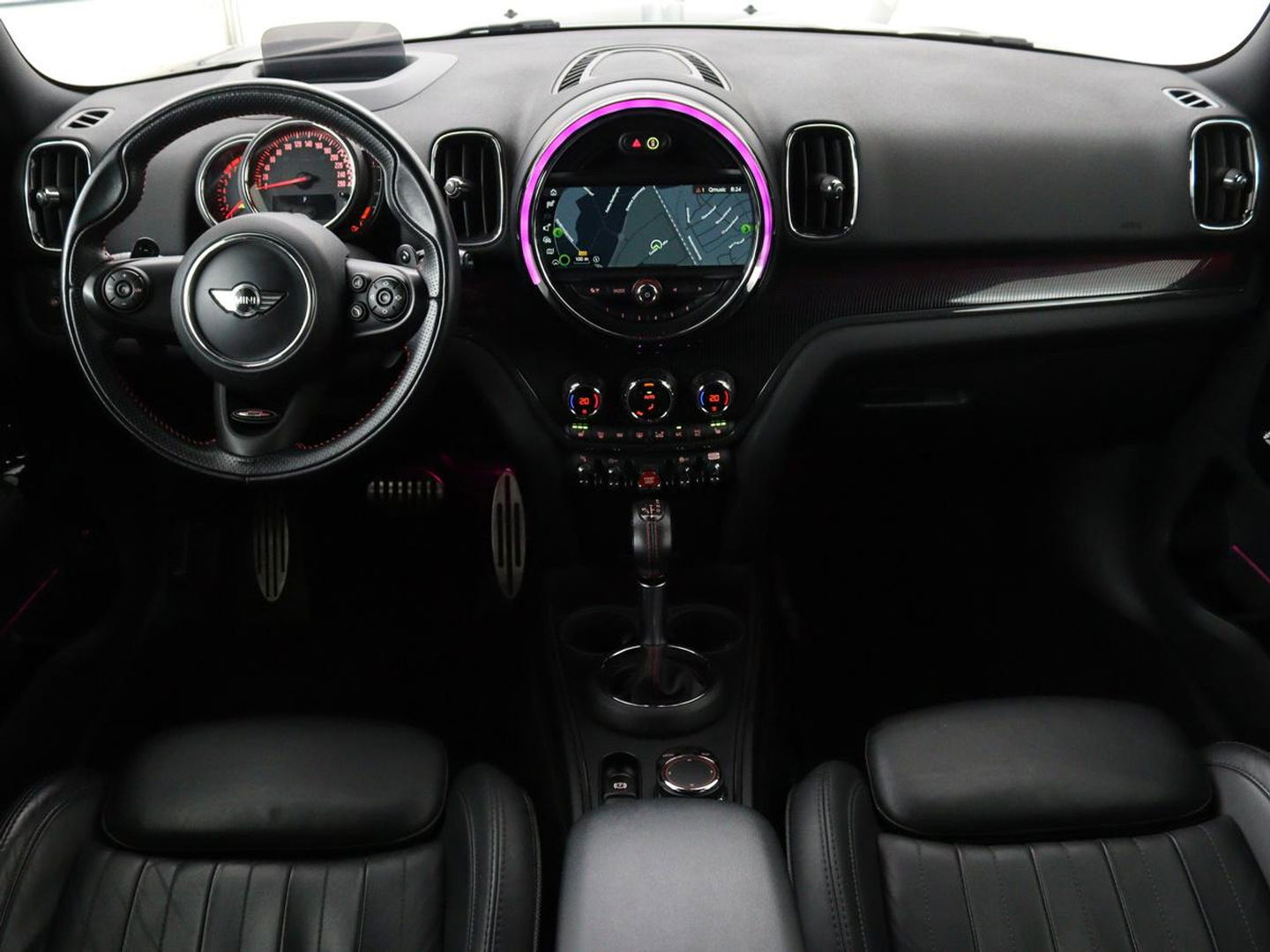 MINI Countryman 2.0 John Cooper Works ALL4 Chili | Panoramadak | Stoelverwarming | Leder | Head-Up | Harman/Kardon | Carplay | Memory