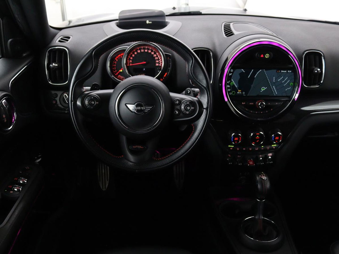 MINI Countryman 2.0 John Cooper Works ALL4 Chili | Panoramadak | Stoelverwarming | Leder | Head-Up | Harman/Kardon | Carplay | Memory