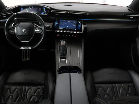 Peugeot 508 1.6 HYbrid GT | Leder | Stoelverwarming | 360 camera | Focal Sound | Memory | Adaptive cruise | Carplay | Keyless | Navigatie | Full LED | PHEV
