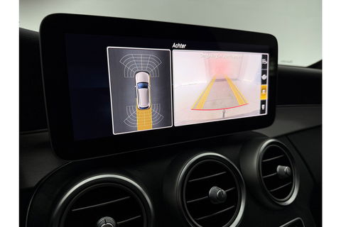 Mercedes-Benz C-Klasse AMG Camera Trekhaak LED Virtual Cruise Clima Navi PDC 18''LMV