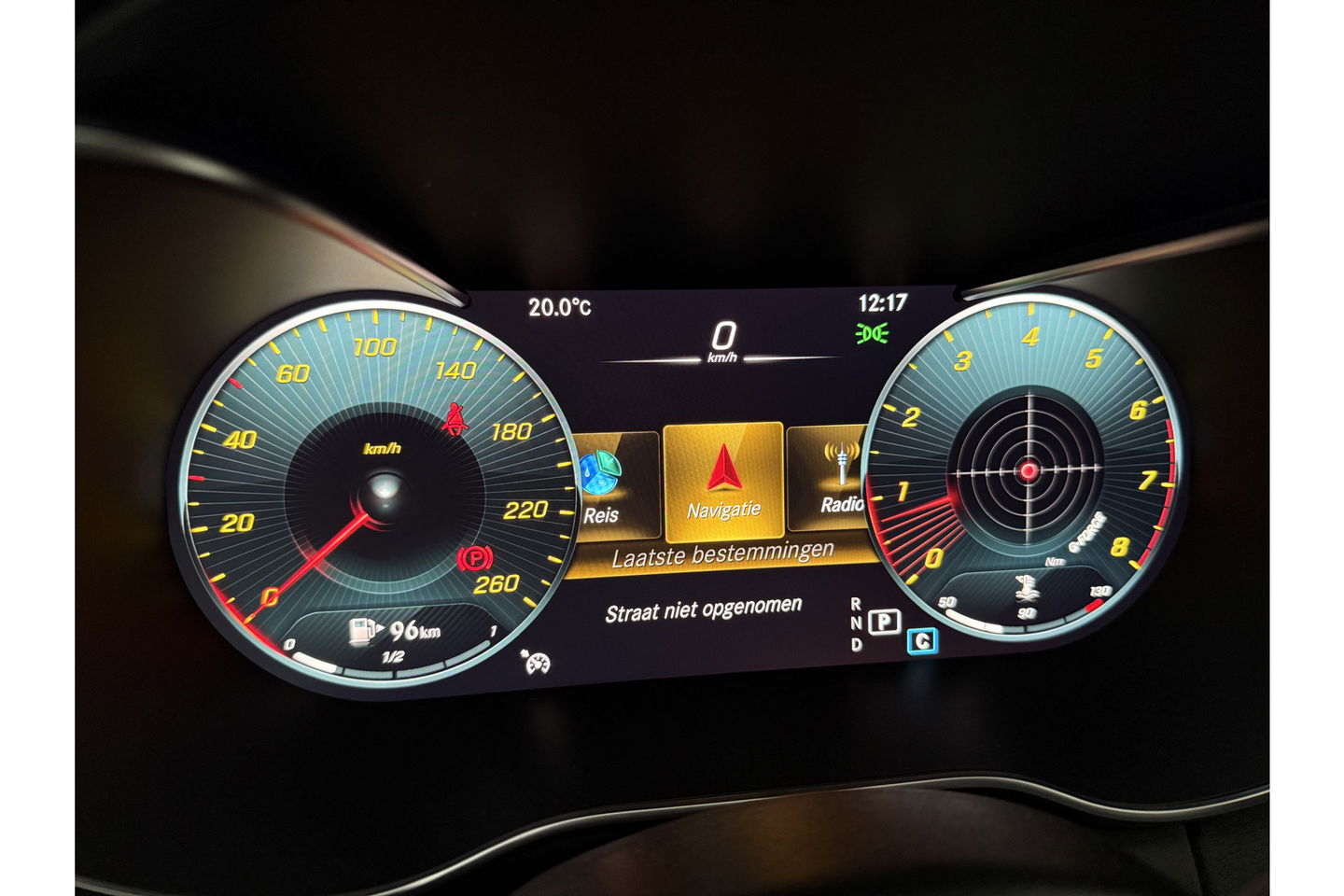 Mercedes-Benz C-Klasse AMG Camera Trekhaak LED Virtual Cruise Clima Navi PDC 18''LMV