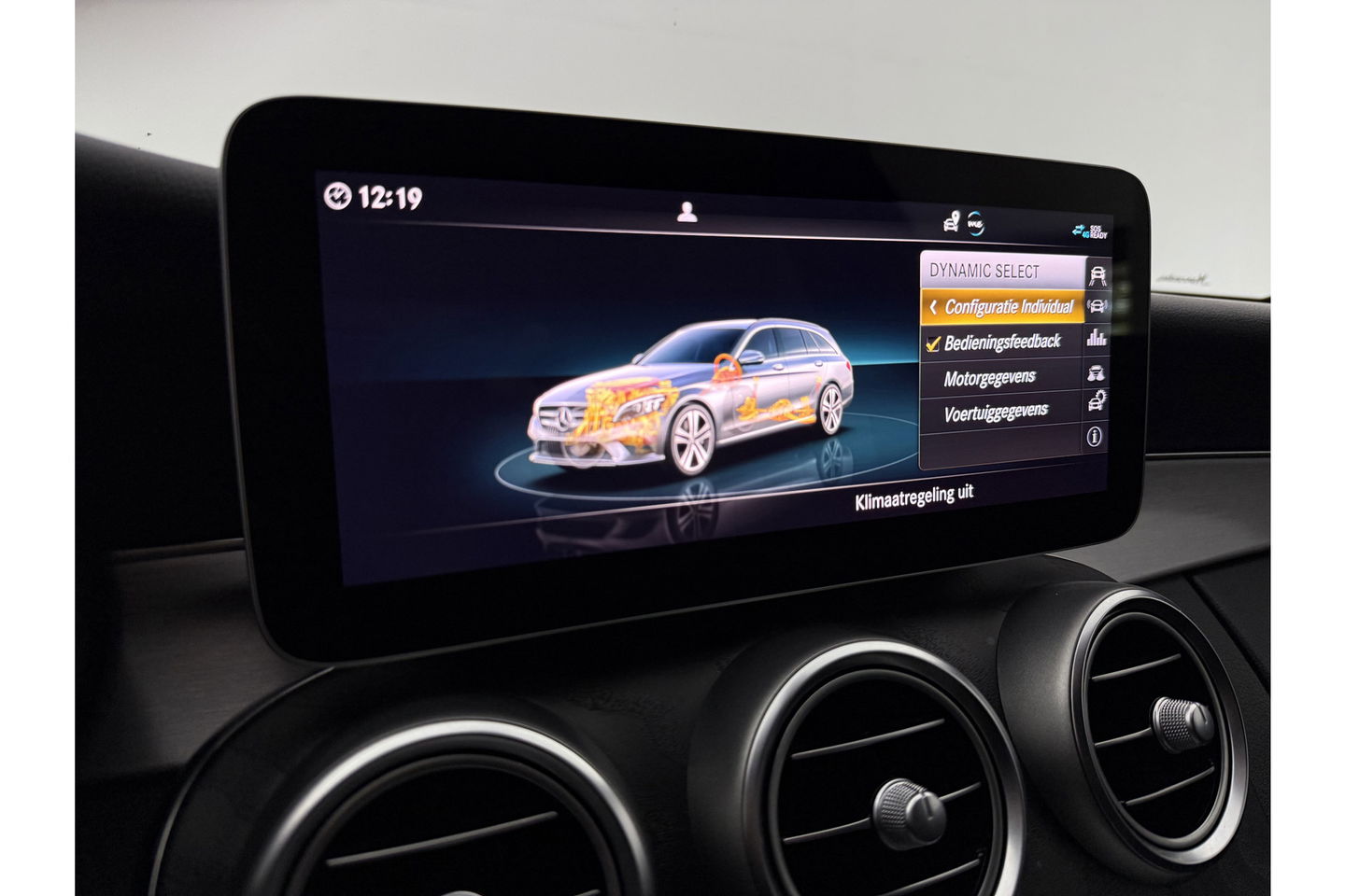 Mercedes-Benz C-Klasse AMG Camera Trekhaak LED Virtual Cruise Clima Navi PDC 18''LMV