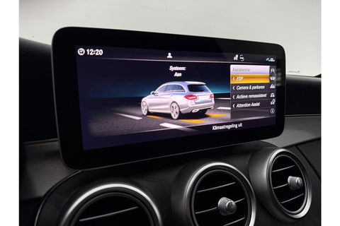 Mercedes-Benz C-Klasse AMG Camera Trekhaak LED Virtual Cruise Clima Navi PDC 18''LMV