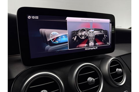 Mercedes-Benz C-Klasse AMG Camera Trekhaak LED Virtual Cruise Clima Navi PDC 18''LMV