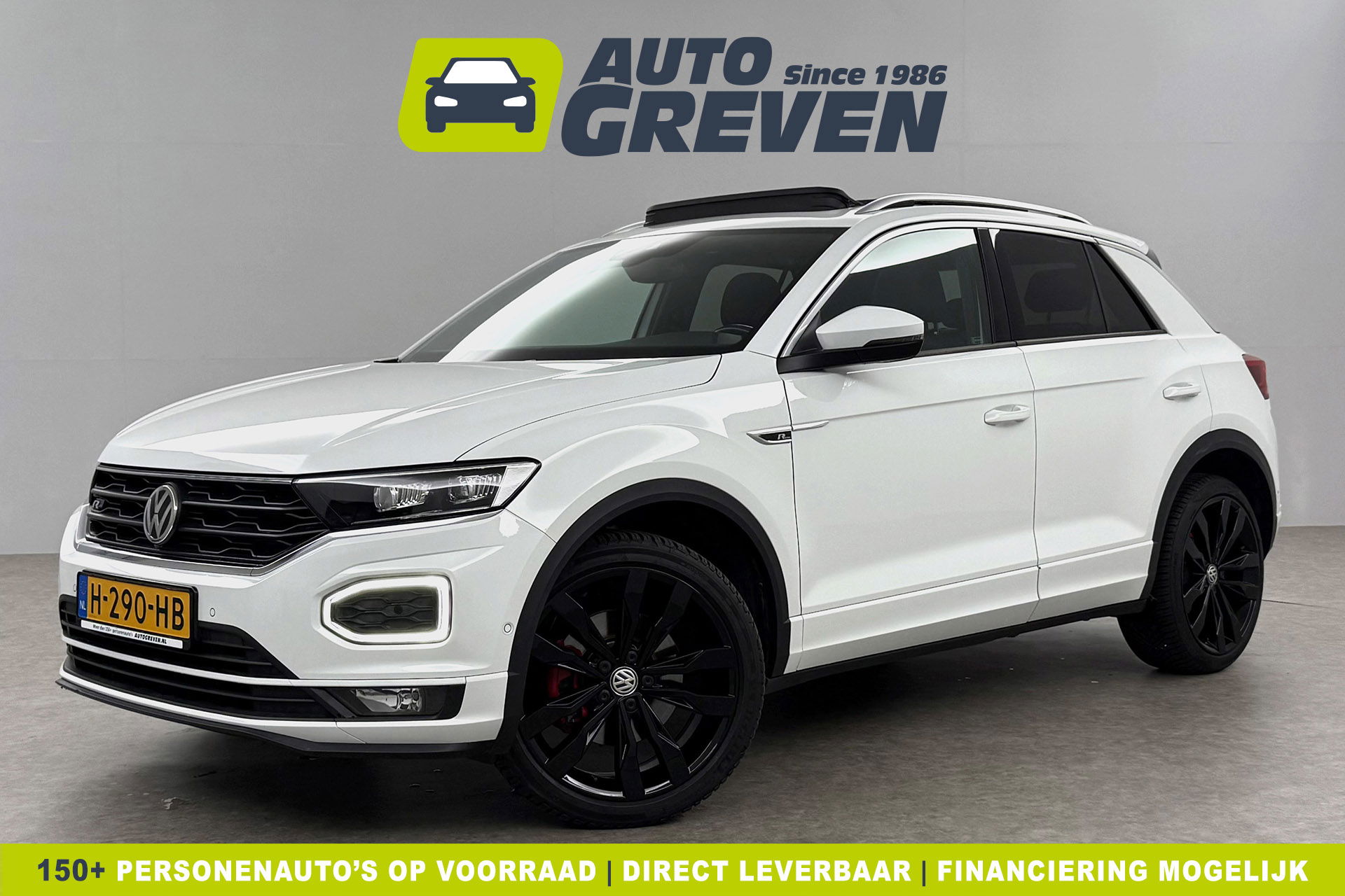 Volkswagen T-Roc 1.5 TSI R-line DSG 150PK Pano LED Virtual Trekhaak ACC Camera Carplay Clima Navi 19"LMV