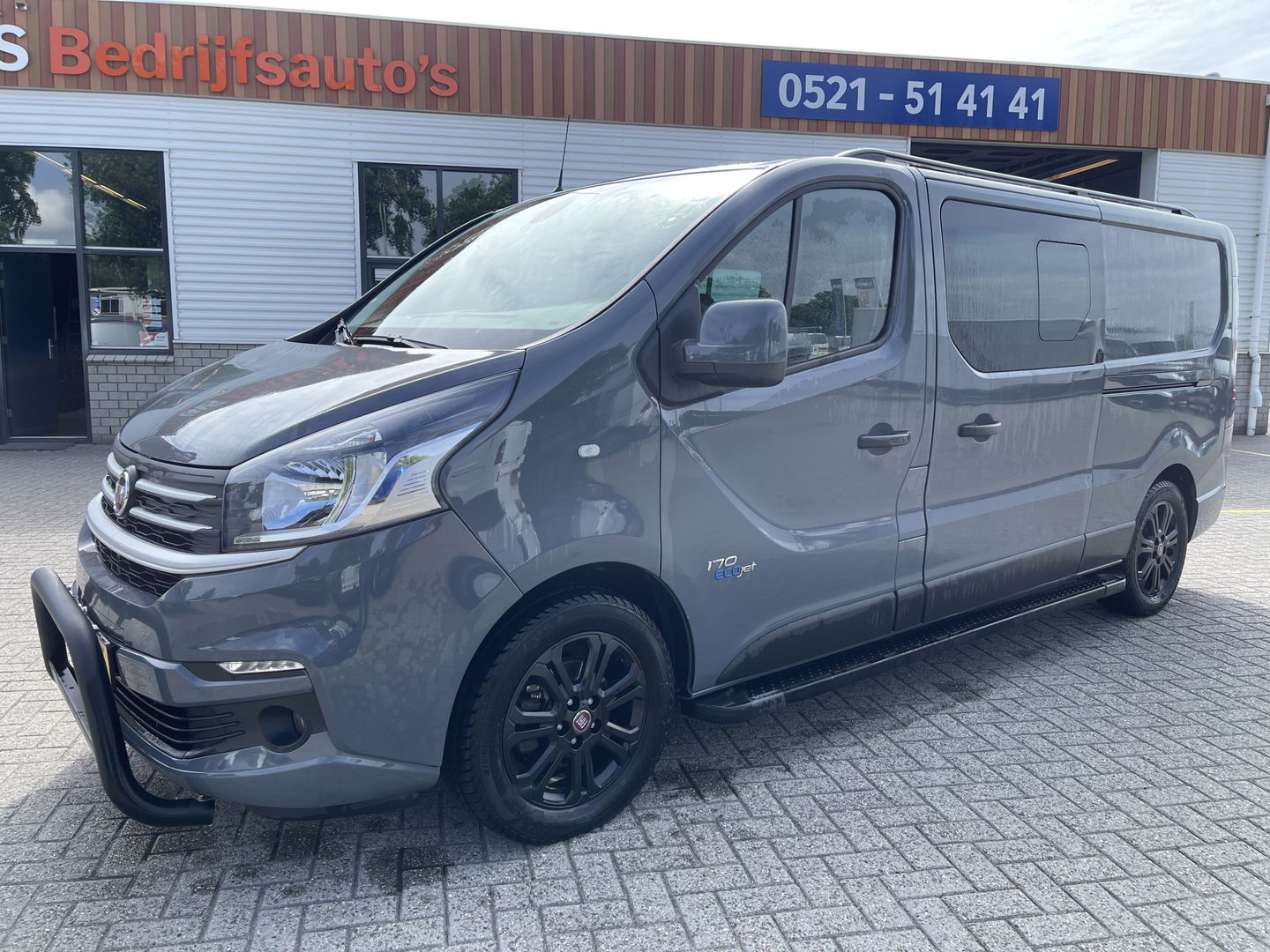 Fiat Talento 2.0 MultiJet 170pk automaat L2H1 SX DC 5 persoons / vaste prijs rijklaar € 23.950 ex btw / lease vanaf € 391 / dubbele schuifdeur / airco / cruise / navi / camera / trekhaak !