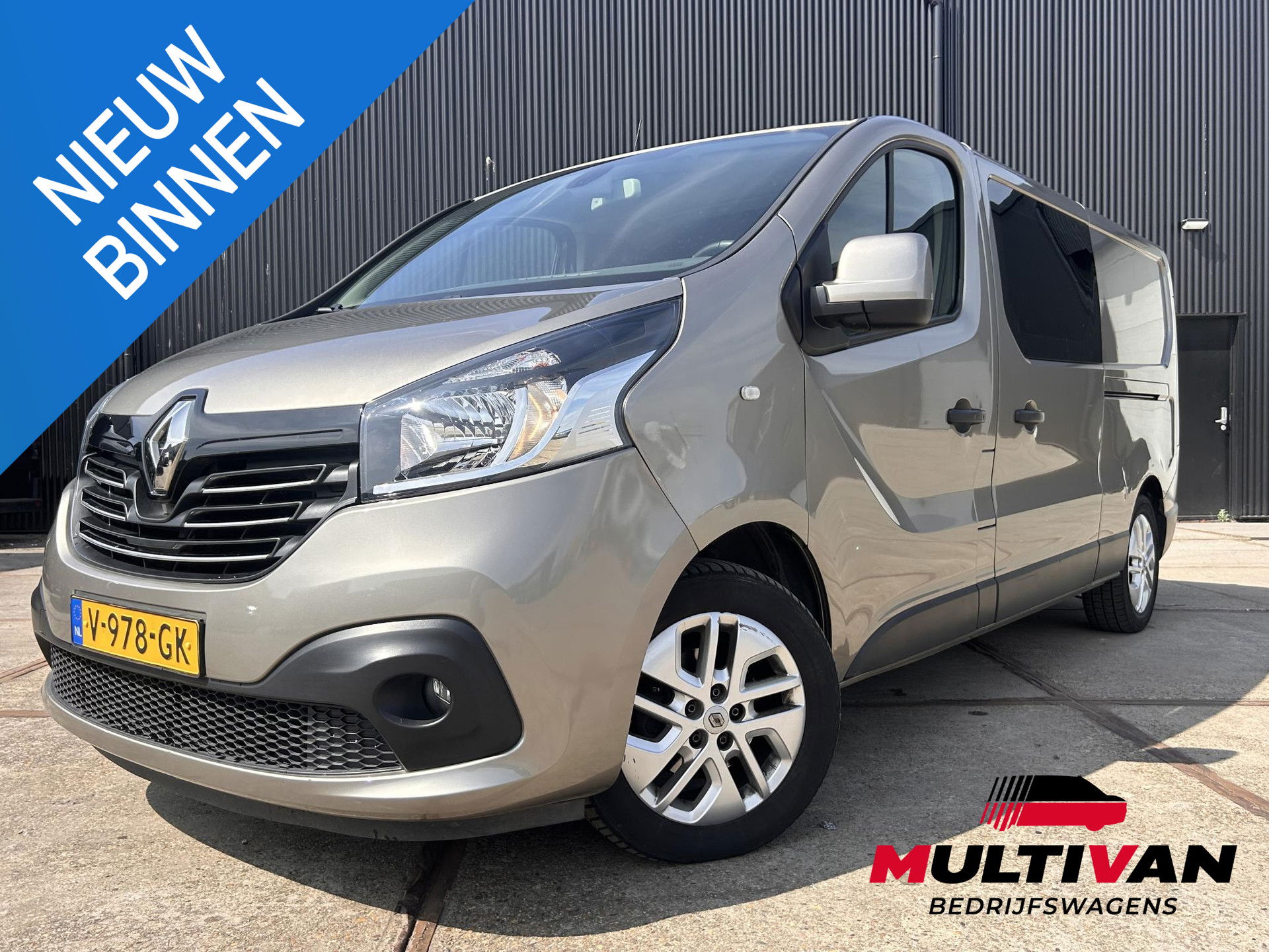 Renault Trafic 1.6 dCi L2H1 DC Luxe MARGE | 2x Schuif | Carplay |