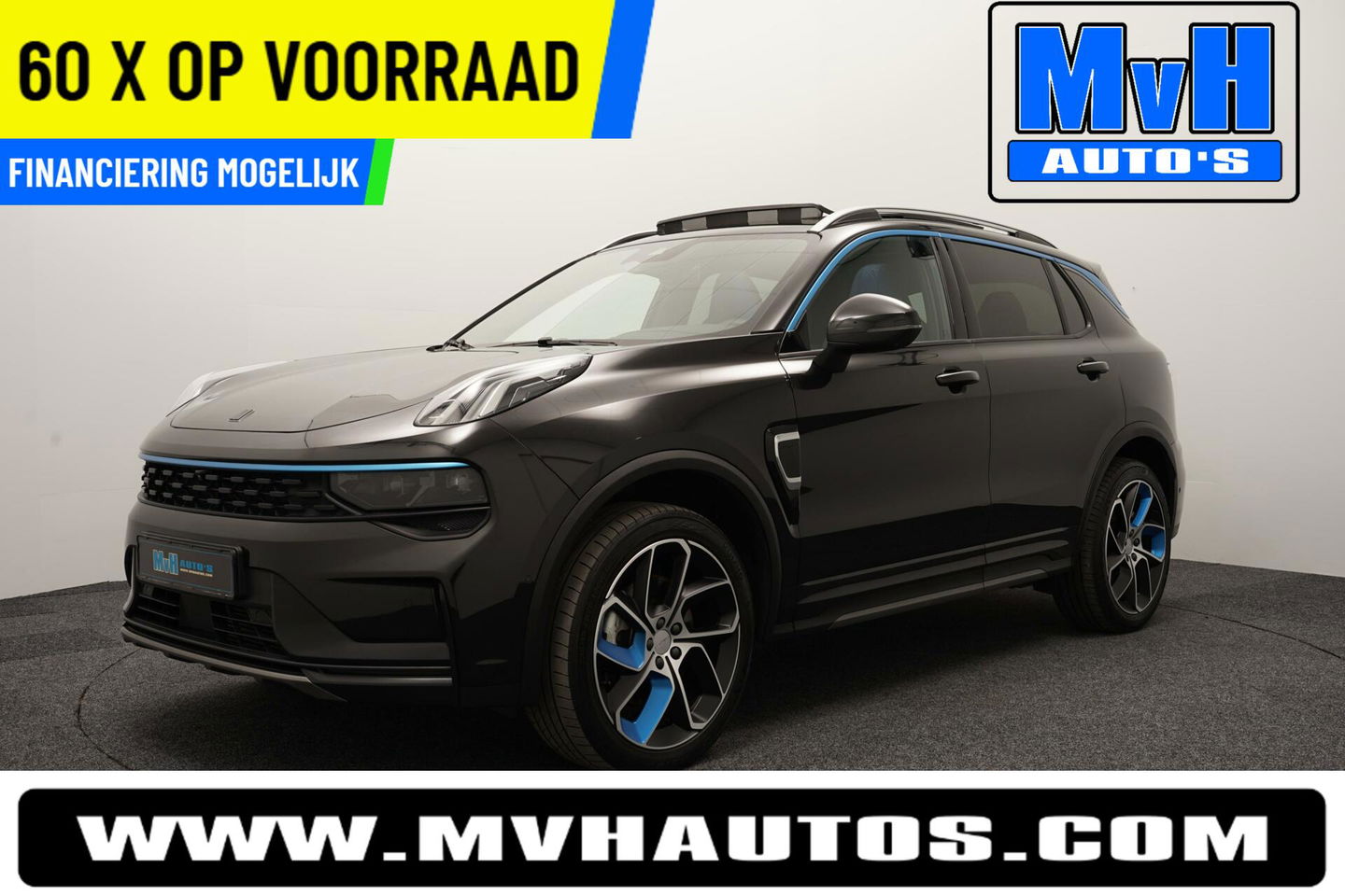 Lynk & Co 01 1.5 Plug-in Hybride|ZWARTE.HEMEL|360ºCAM|PANO|NAP