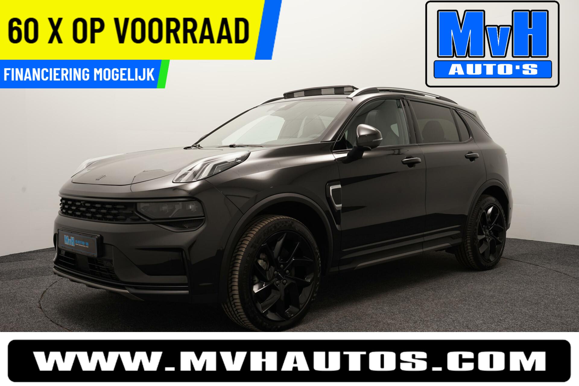 Lynk & Co 01 1.5 PHEV|FULL BLACK XXL|LEER|ZWARTE.HEMEL|NAP