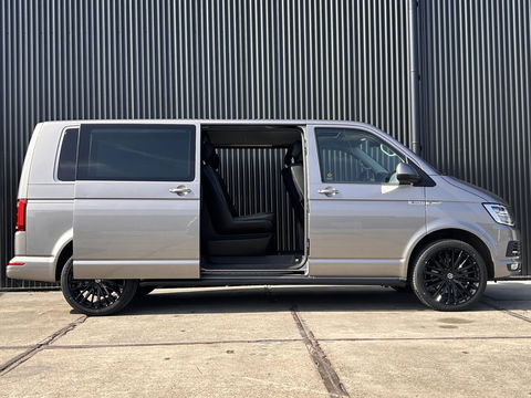 Volkswagen Transporter 199PK 2.0 TDI L2H1 DC Highline | MARGE | Standkachel | 2x schuifdeur | PANO