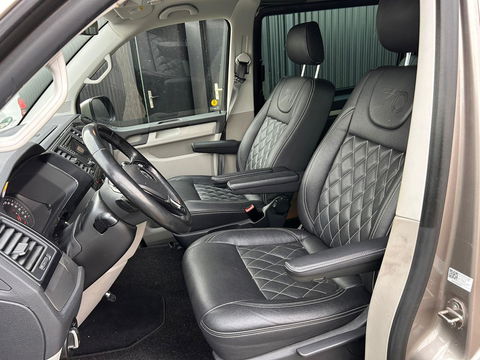 Volkswagen Transporter 199PK 2.0 TDI L2H1 DC Highline | MARGE | Standkachel | 2x schuifdeur | PANO