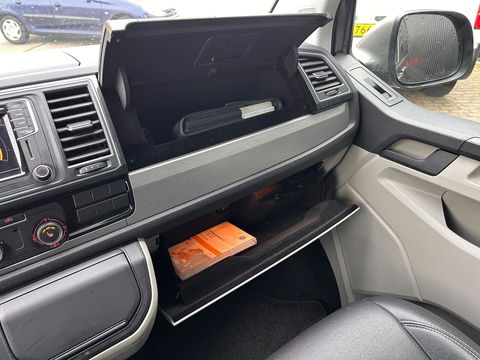 Volkswagen Transporter 199PK 2.0 TDI L2H1 DC Highline | MARGE | Standkachel | 2x schuifdeur | PANO