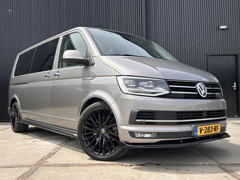 Volkswagen Transporter 199PK 2.0 TDI L2H1 DC Highline | MARGE | Standkachel | 2x schuifdeur | PANO