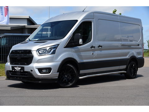 Ford Transit 350 2.0 TDCI L3H2 Limited PB Edition Adaptieve Cruise, 360 Camera, Carplay, 2 x Schuifdeur, Automaat, Xenon, Automaat, Uniek!