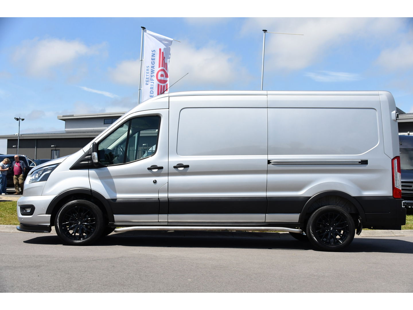 Ford Transit 350 2.0 TDCI L3H2 Limited PB Edition Adaptieve Cruise, 360 Camera, Carplay, 2 x Schuifdeur, Automaat, Xenon, Automaat, Uniek!